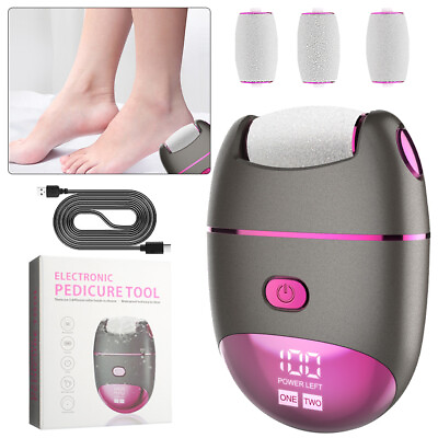 Professional Electric Foot Grinder File Callus Dead Skin Remover Pedicure Tool $21.46