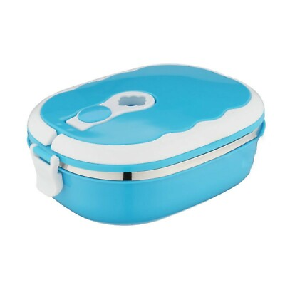 Lunch box Portable Warmer Thermal Insulated Container Holder Rectangle AU $18.63
