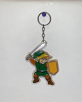 #ad 1988 Legend of Zelda LINK Official Nintendo of America Keychain $18.00
