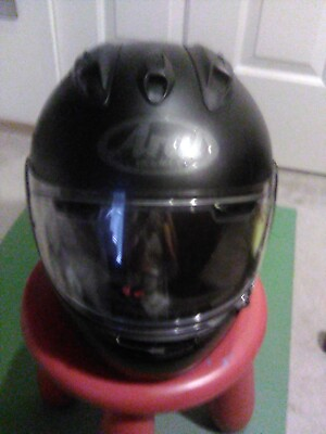 #ad Arai Corsair X Helmet Black Frost Medium $500.00
