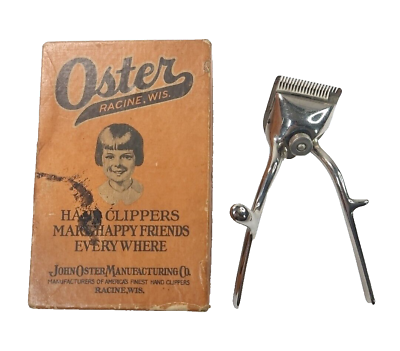 #ad Vintage Oster Style E No. 000 Hand Held Hair Trimmer Clipper Haircut Grooming $17.99