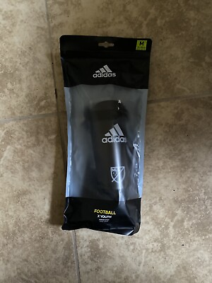 Adidas MLS Youth Guard Black White M $14.98