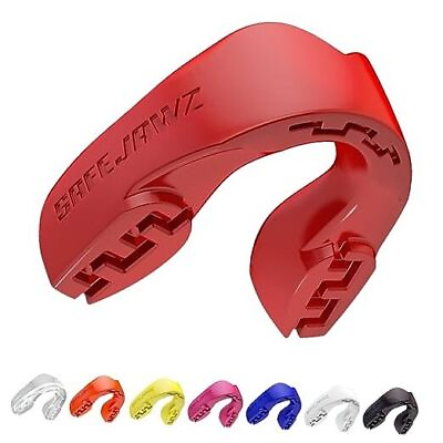 #ad #ad Mouthguard Slim Fit Adults and Junior Mouth Guard with Adult 12 Years Red $20.65