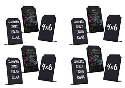 #ad Mini Chalkboard Signs Tabletop Food Board Small Blackboard with Stand for C... $60.77