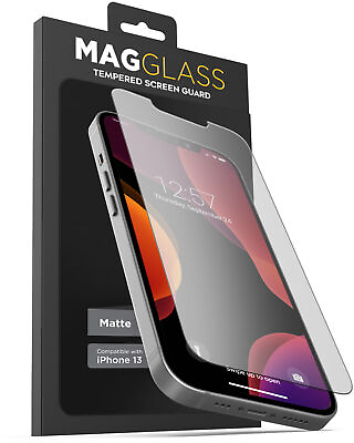 iPhone 13 Pro Max Matte Screen Protector Tempered Glass Anti Glare Display Guard $14.99