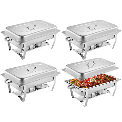 #ad Buffet Servers and Warmers Food Warmer 4 Pack Chafers Buffet Servers and Warme $169.14