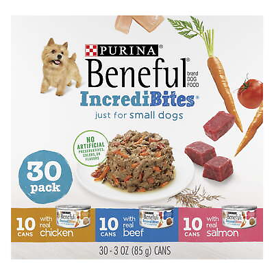 #ad Purina Incredibites Wet Dog Food for Small Dogs High Protein Variety Pack $25.43