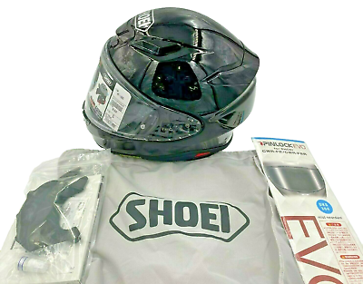 #ad Shoei RF 1400 Helmet Gloss Black Size Small $484.50