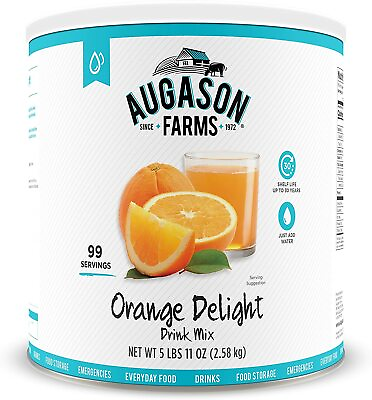 #ad Augason Farms ORANGE Vitamin C Drink Emergency Survival Storage Food BIG #10 Can $34.99