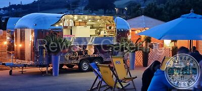 #ad #ad Brand New Airstream Mobile Food Trailer for Burger Coffee Gin Prosecco amp; Pizza GBP 17999.00