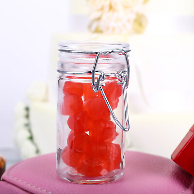 CLEAR 3 oz Glass Mini Jars Bottles FAVORS Wedding Party HOLDERS Wholesale BULK $64.87