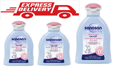 Baby Skin 3X Sanosan Oil for Baby for gently Care and Protection for dry $61.04