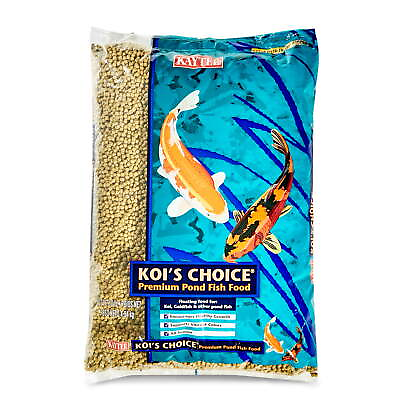 #ad Koi#x27;s Choice Koi Floating Fish Food 10 LB Bag $23.64