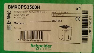 #ad #ad Sealed For Schneider Electric BMXCPS3500H Modicon New In Box Fast Delivery $860.00