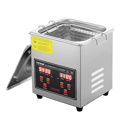 #ad Ultrasonic Cleaner with Timer Heating Machine Digital Sonic Cleaner SUS304 $78.99