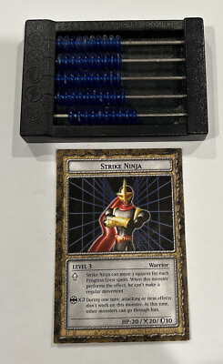 #ad Yu Gi Oh Dungeon Dive Monsters Abucus Crest Counter amp; Strike Ninja Card ST 03 $8.99