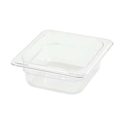 Winco SP7602 Poly Ware Polycarbonate 1 6 Size Food Pan 2 1 2quot; High $9.45