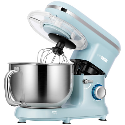 #ad 660W Electric Food Stand Mixer 6QT Tilt Head 10 Speed Kitchen Stainless Bowl $89.99