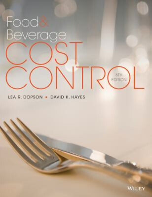 #ad Food and Beverage Cost Control Hardcover David K. Dopson Lea R. $7.12