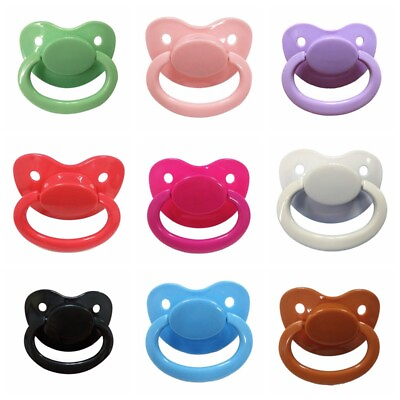 1 Pack Baby Silicone Cute Pretty Adult Pacifiers Play Mouth Adult Size Pacifiers C $7.03