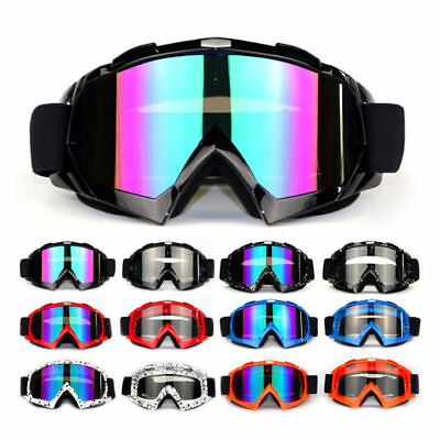 Motorcycle Motocross Race Goggles Offroad MX ATV UTV Enduro Quad Glasses Eyewear $14.89