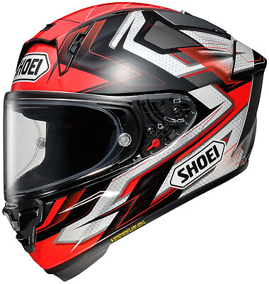 #ad Shoei X 15 Escalate Helmet Red XLG $999.99