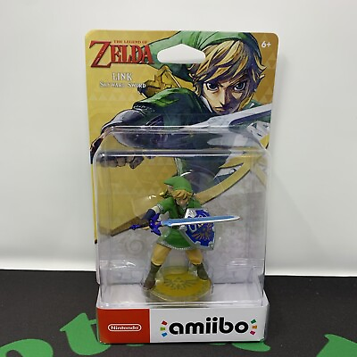 #ad Link Skyward Sword The Legend of Zelda Amiibo Switch Nintendo Breath Of The Wild $32.30