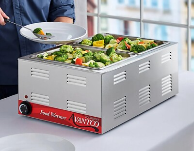 Electric Food Warmer Countertop Commercial Restaurant Cooking Serving Station $109.58