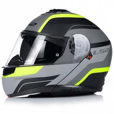 #ad LS2 Helmet FF908 Strobe II Monza Matt Black Yellow GBP 119.99