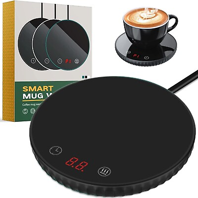 Electric Warmer Heater Pad Coffee Tea Milk Mug Cup Warmer Mat Office Home Gift $16.99