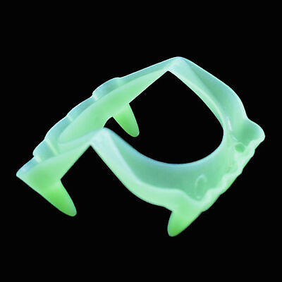 #ad 5pcs Teeth Brace Lightweight Easy to Use Glowing Halloween Dentures Plastic $7.96