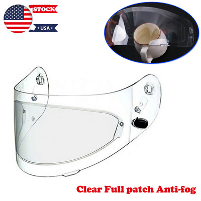 Clear Full Anti Fog Sticker LS2 Helmet Lens Flim Generic Pinlock Motorcycle $8.49