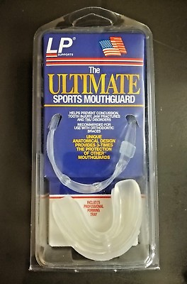 #ad Ultimate Sports Mouth Guard 3X Protection Level w Foaming Tray NIB Right Guard $7.34