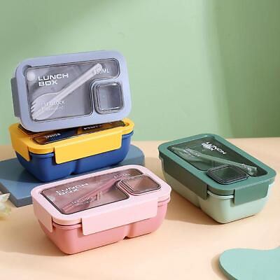 #ad Thermal Insulated Bento Lunch Box Microwave Picnic Container Food Portable $23.23
