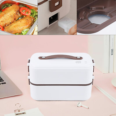 300W 110V Portable Electric Lunch Box Food Heater Container Food Warmer Box $30.43
