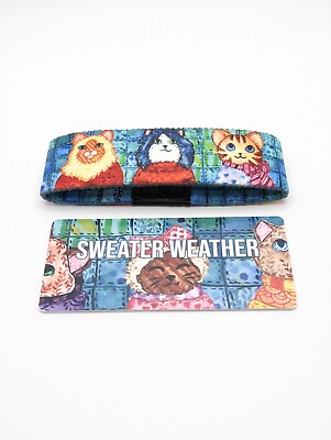 #ad Zox Strap #249 Sweater Weather NEW Medium Wristband Collector#x27;s Card $65.00