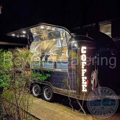 #ad #ad New Airstream Mobile Food Truck Suitable for Burger Coffee Gin Prosecco amp; Pizza GBP 17999.00