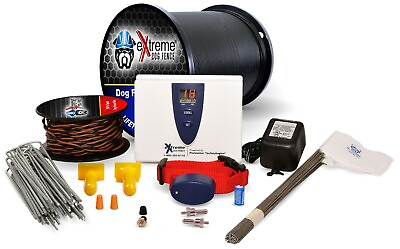 #ad Extreme Dog Fence Electric In ground Pro Dog Fence System 1 Dog 500#x27; of wire $359.99