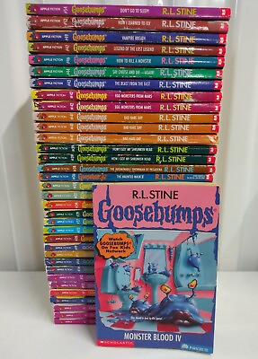 BUILD A BOOK LOT: Goosebumps Original Series: CHOOSE TITLES: R.L. Stine: Apple $11.99