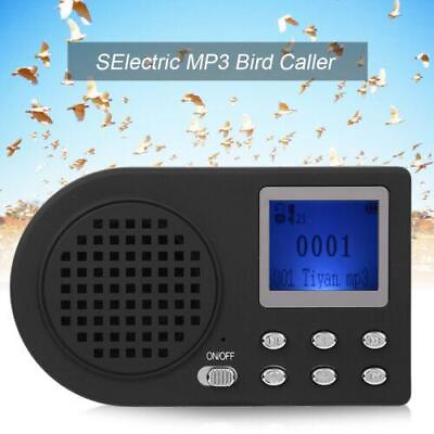 LCD Screen Electric Hunting Bird Caller MP3 Player EU Digital Sound Tactics $35.89