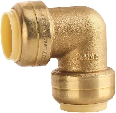 #ad Premier Brass Push On Fit Elbow 2 PACK 1 In.X 1 in. Lead Free Plumbing Pex $14.95