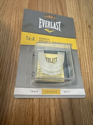 #ad EVERLAST CLEAR Double Mouthguard ONE SIZE MEN WOMEN UNISEX ADULTS $5.99