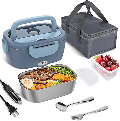 #ad Electric Lunch Box Food Heater Electric Heating Lunch Boxes Lunch for Adults $33.99