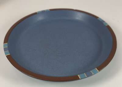 Dansk Mesa Sky Blue Stoneware Ceramic Pottery Salad Plate 7 3 8” Has Chips Look $7.95
