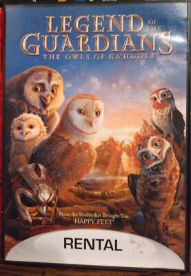 #ad Legend of the Guardians: the Owls of Ga#x27;hoole DVD 2010 $1.99