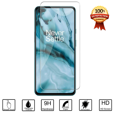 For OnePlus 8T Clear Full Screen Protector Tempered Glass Guard Film $5.50