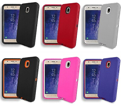 #ad #ad For Samsung Galaxy J3 2018 Achieve Orbit Star Case Shockproof Rubber Hard Cover $9.04