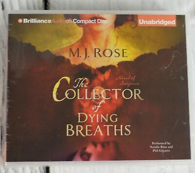 #ad #ad The Collector of Dying Breaths: A Novel of Suspense Compact Disc M. J. Rose $8.05