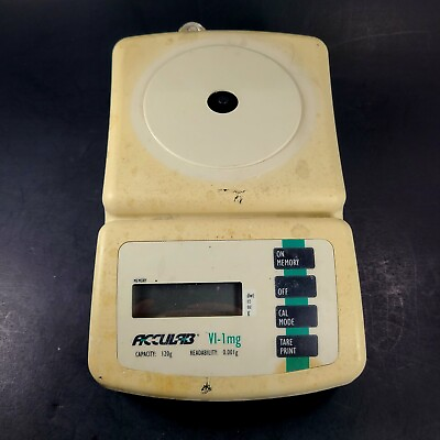 Acculab VI 1mg Medical Laboratory Portable Top Loading Balance Scale Parts Only $20.97
