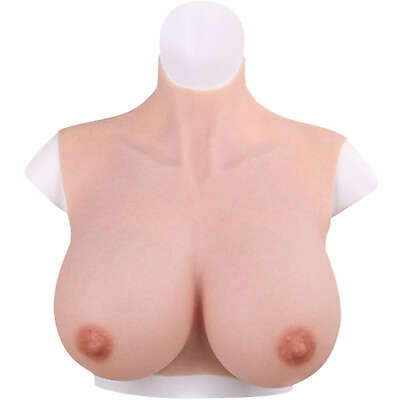 IMI B H Cup Silicone Breast Forms Breastplates Crossdresser Fake Tits Drag Queen $169.99